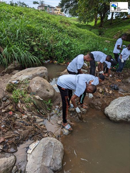 Bio-Conservation Club conservation activity.