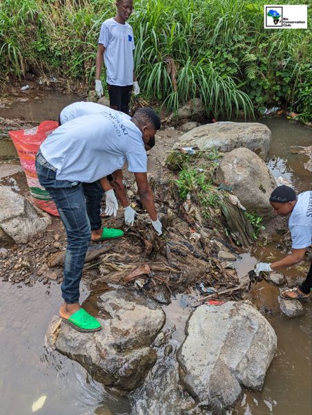 Bio-Conservation Club conservation activity.