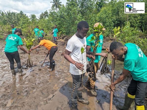 Bio-Conservation Club conservation activity.